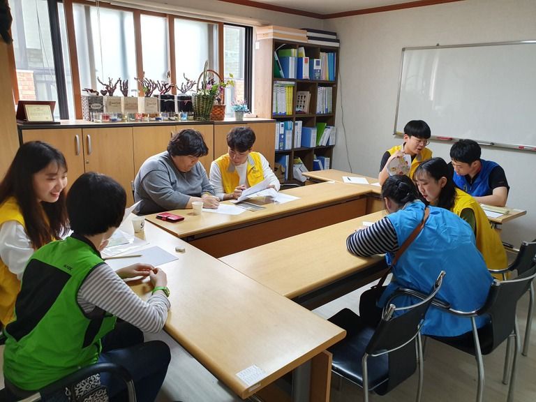 <9.26>  한양대학교 에리카봉사단과 함께하는  기초학습연계프로그램(한글팀)