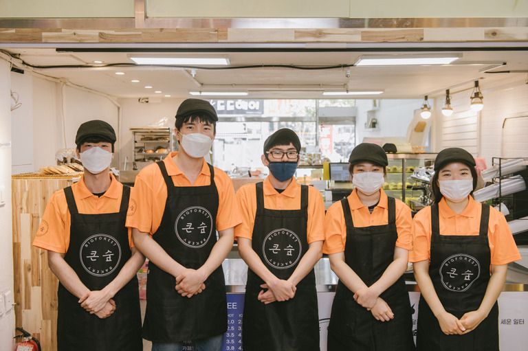 <6월 11일> 큰숲빵집 여름피복 구입