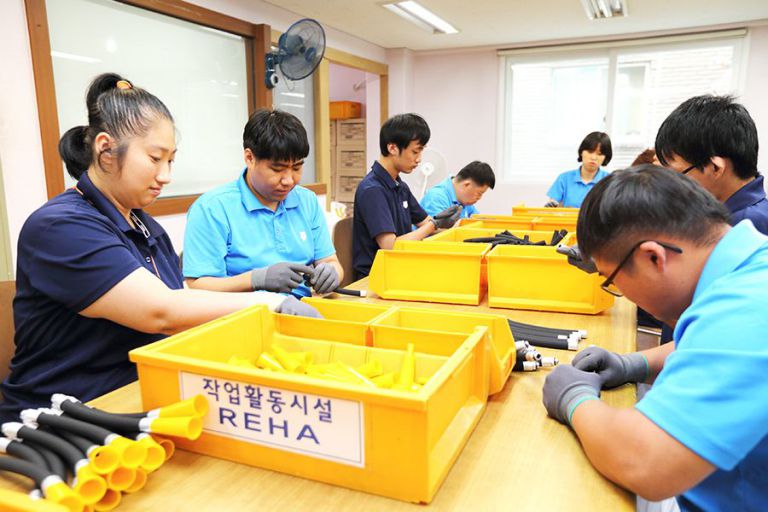 직업 적응 훈련실+휴게실(2층)